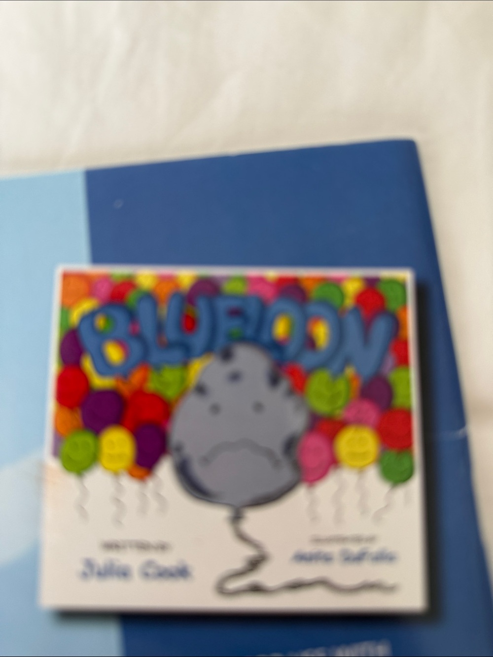 Blueloon book and activity book for children